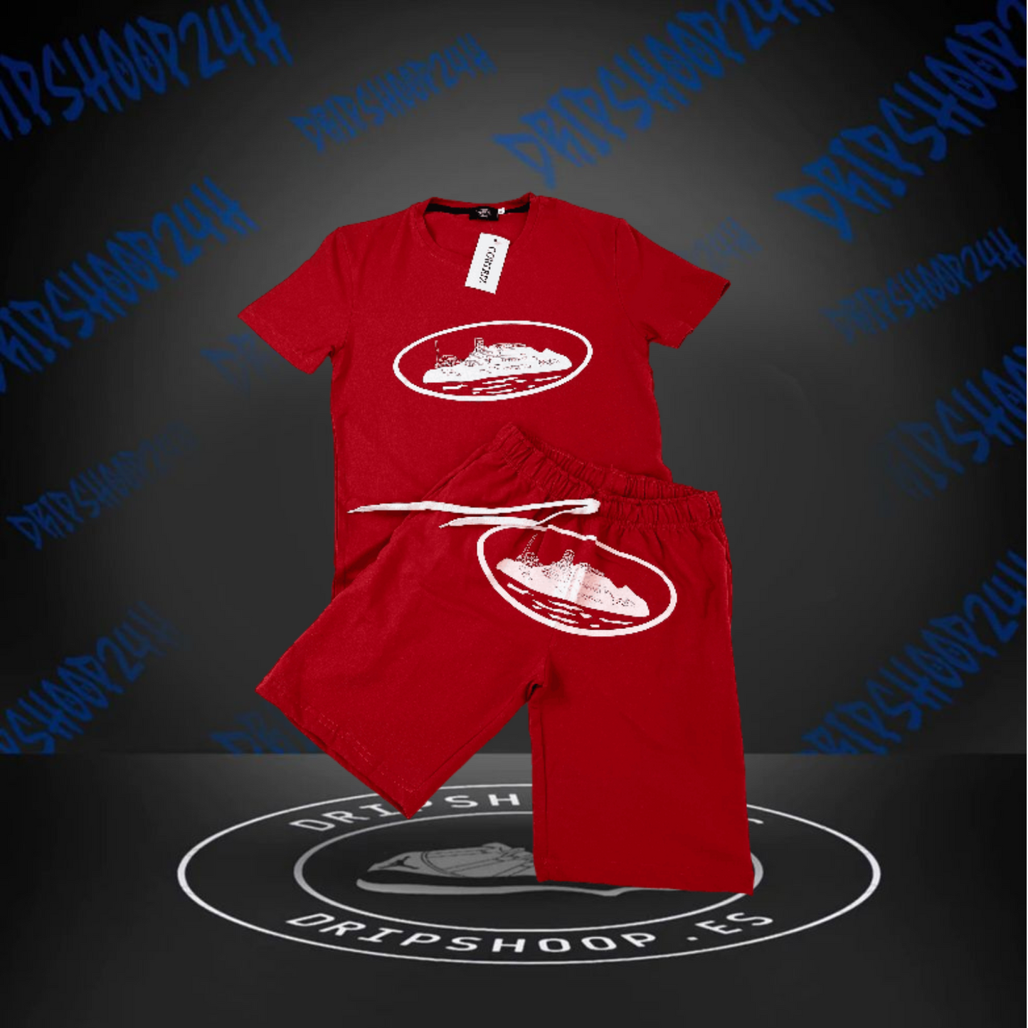 Conjunto Corteiz Rojo